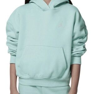 Jordan Green and Blue Hoodie Sweatshirt Casual Fit